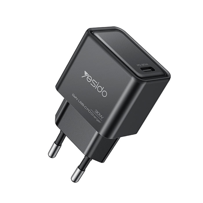 yesido yc63 -1 شارژر دیواری فست شارژ Yesido YC63 1Port PD 30W
