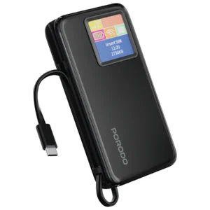 مودم سیم کارتی و پاوربانک با باطری 10000 هزار پرودو مدل Porodo 4G LTE | WiFi 6