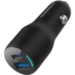 شارژر فندکی 53 وات پاورولوژی Powerology 35W Dual Ports Car Charger PCCSR012