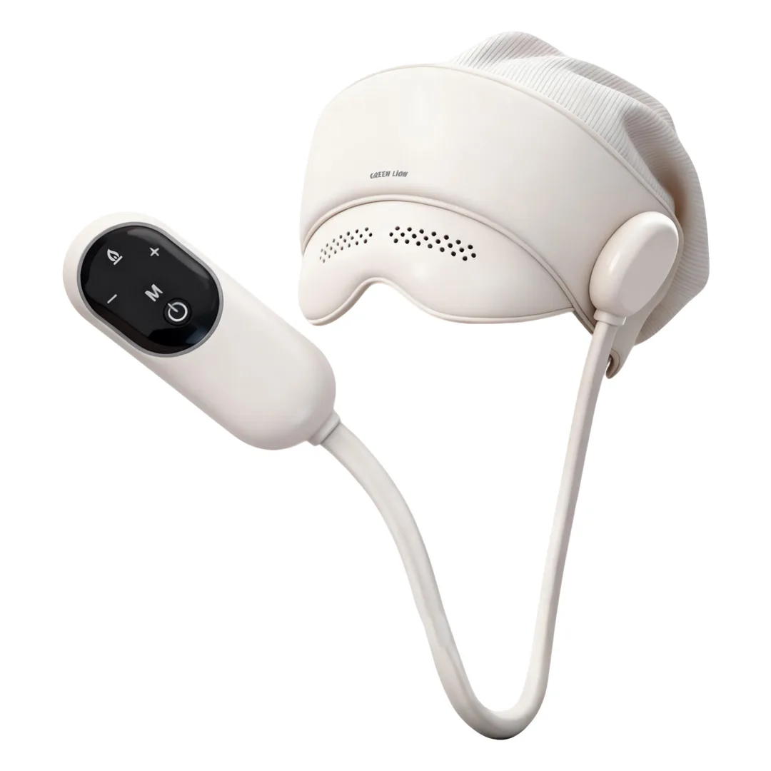 ماساژور چشم و سر گرین لاین مدل Green Lion Head Massager Migraine, Eye & Stress Relief