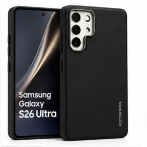 کاور چرمی KSTDESIGN مناسب برای گوشی موبایل سامسونگ Galaxy S26 Ultra